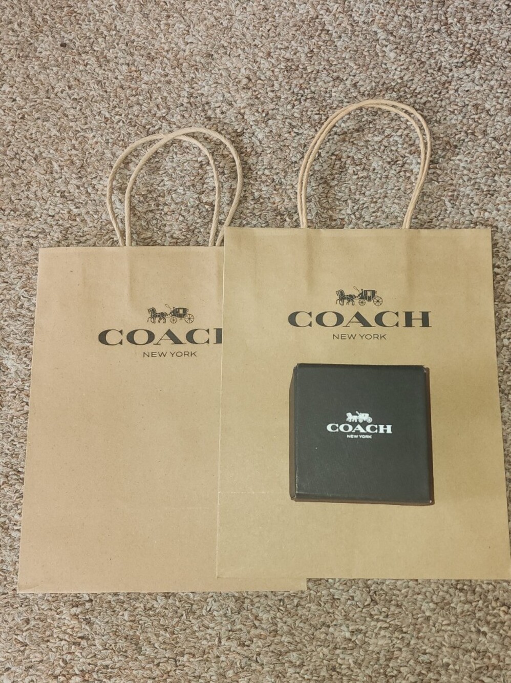 Coach 2 Shopper Bags & Watch Box